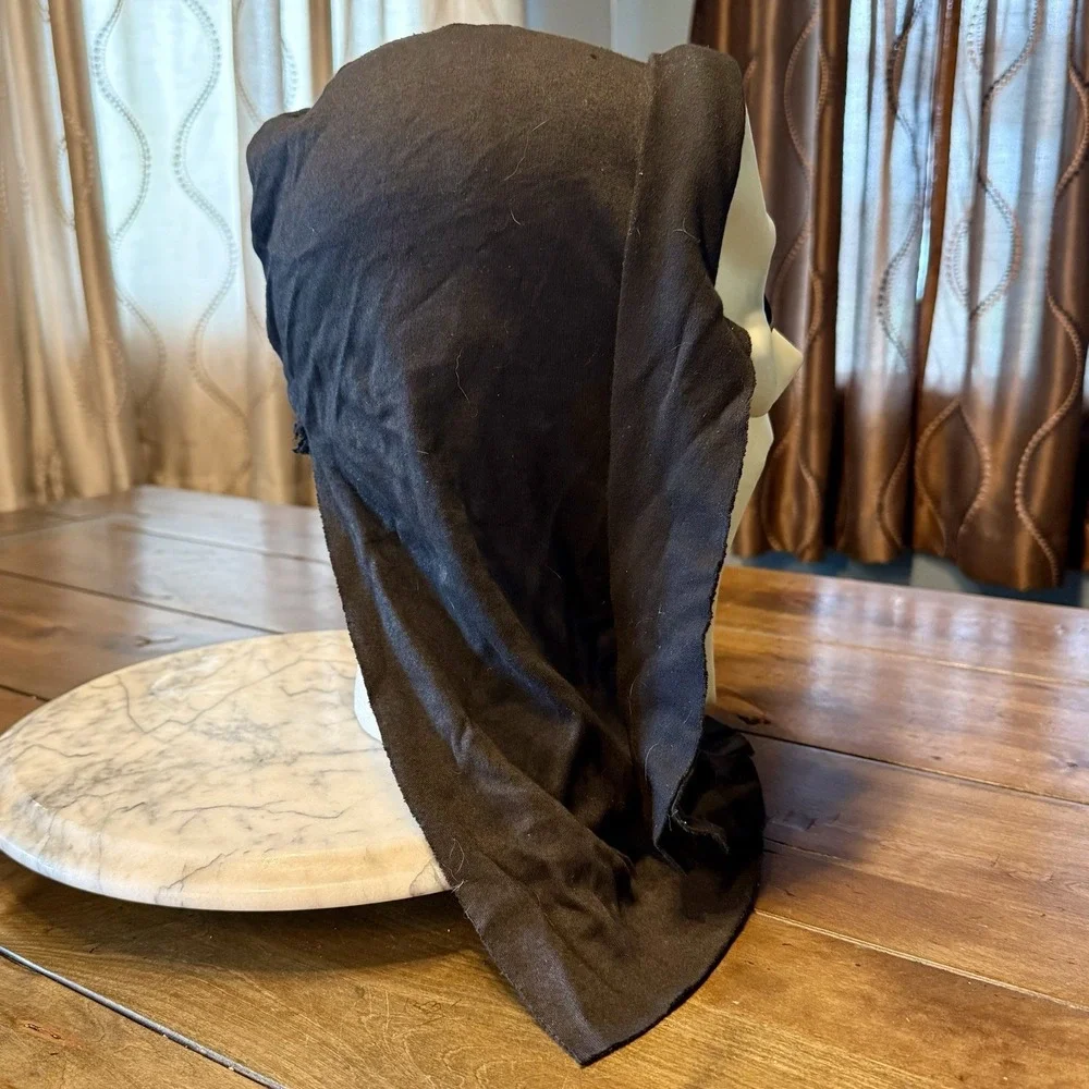 VTG 90s Ghost Face Gen 1 Scream Mask Fun World Div Glow Cotton Shroud 11.5